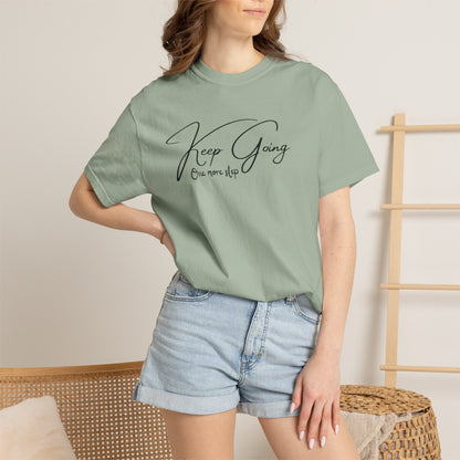 Keep Going, One More Step – Motivational T-Shirt