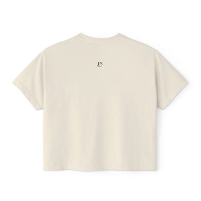 Mother Day Crop Tee | I Love You Mom Gift Shirt
