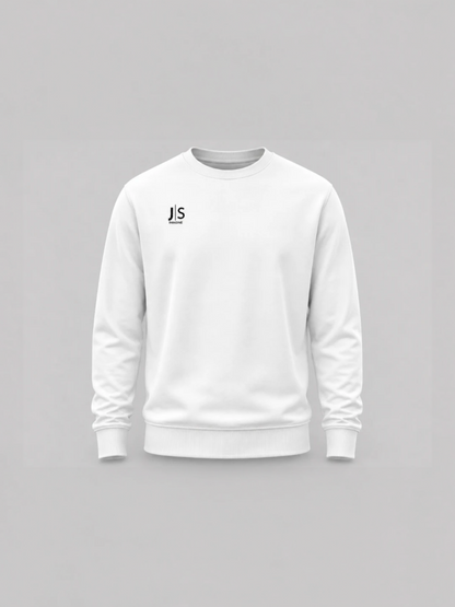 Embroidered Minimalist Sweatshirt – Premium Cotton Crewneck | Slow Living Streetwear