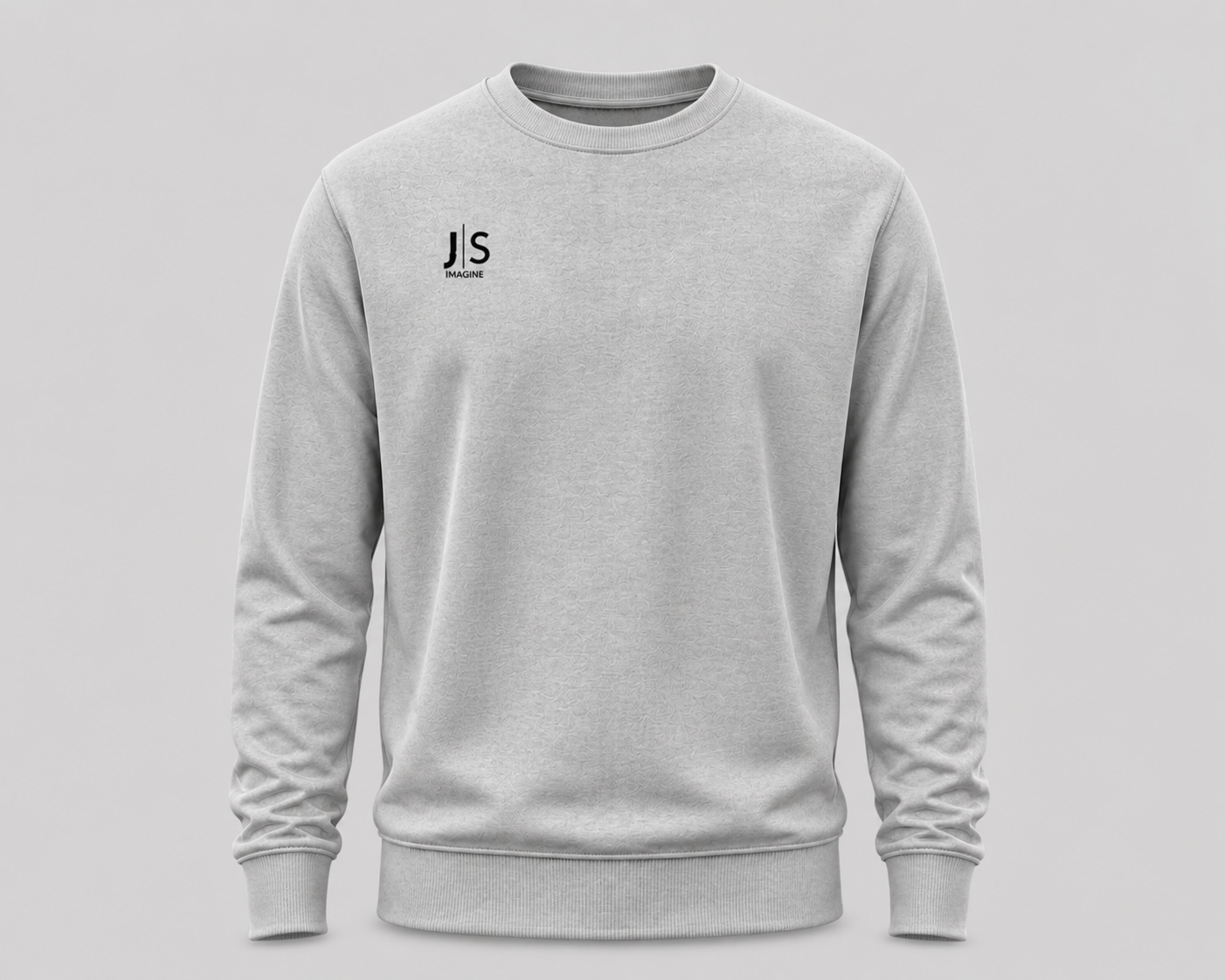 Embroidered Minimalist Sweatshirt – Premium Cotton Crewneck | Slow Living Streetwear