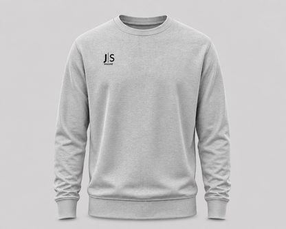 Embroidered Minimalist Sweatshirt – Premium Cotton Crewneck | Slow Living Streetwear