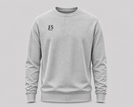 Embroidered Minimalist Sweatshirt – Premium Cotton Crewneck | Slow Living Streetwear