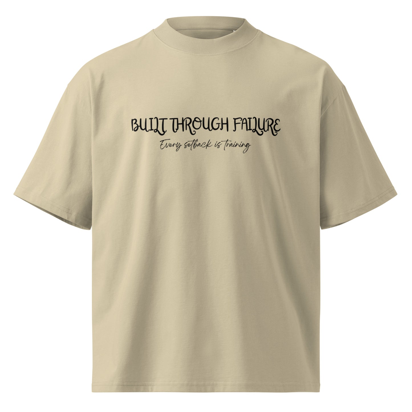 stone organic oversized high neck t-shirt with front graphic print, unisex streetwear gift