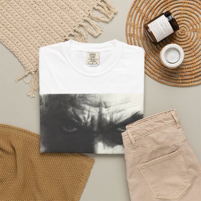 Shadow Rage Graphic Tee | Dark Streetwear Oversized Shirt